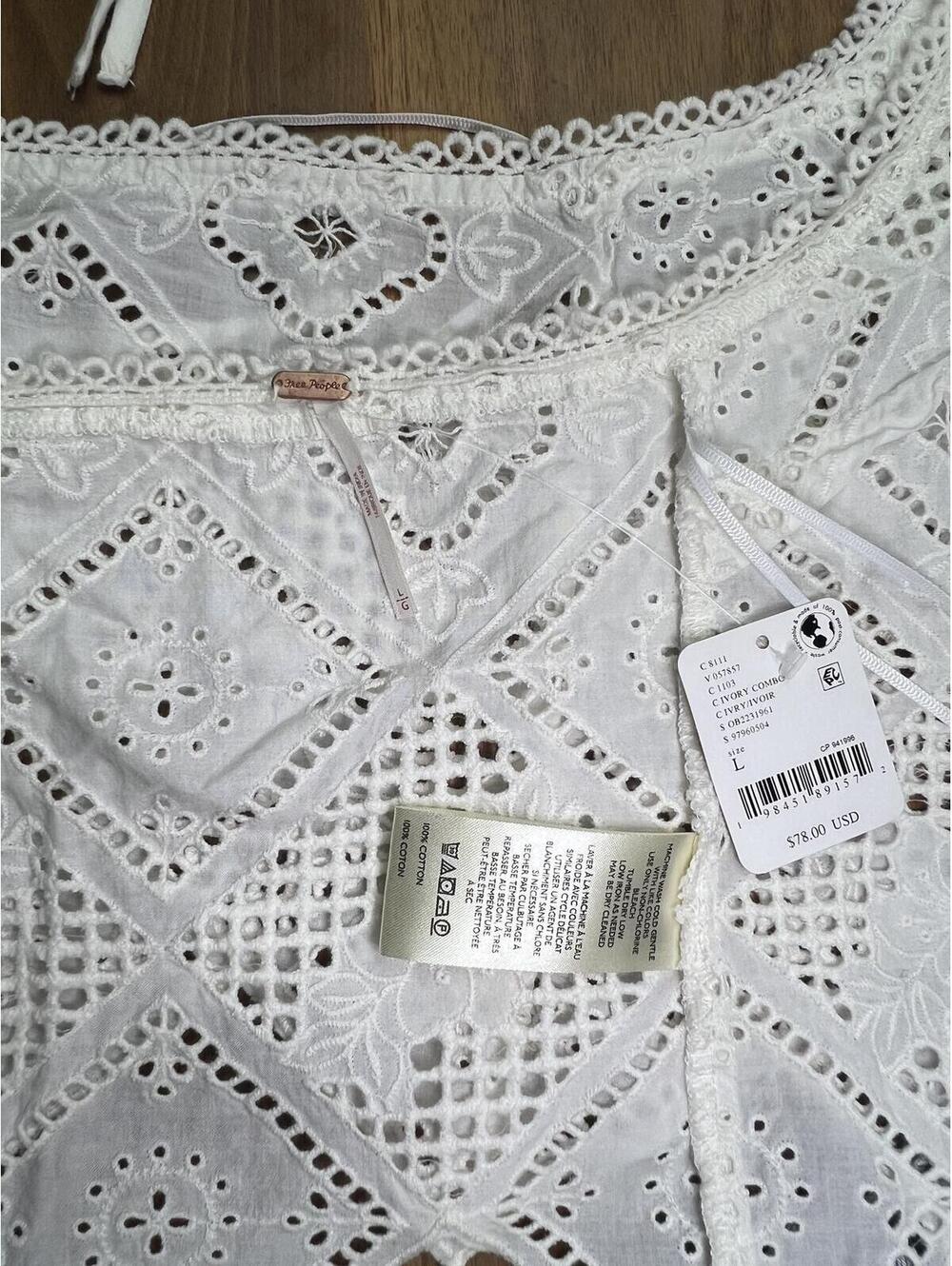Free People Hankie Halter Top. NWT - Picture 6 of 7